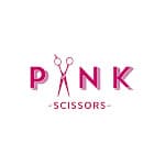 Pink Scissors logo